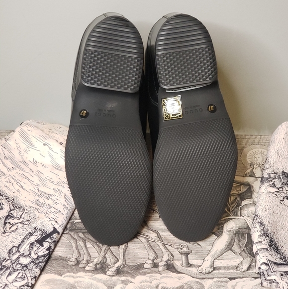 Authentic NIB GUCCI Ankle Kitt 70 Rain Boots - Picture 10 of 13